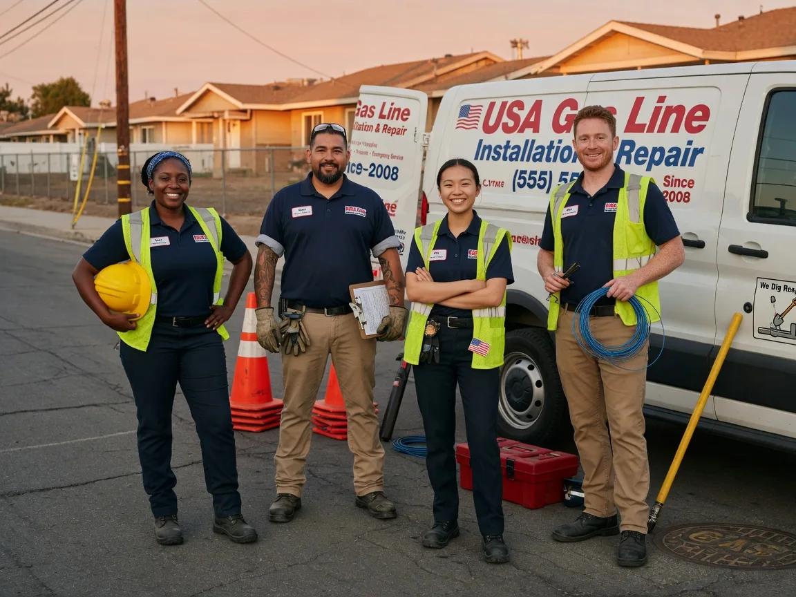Gas Line Installation company in Garden City, TX